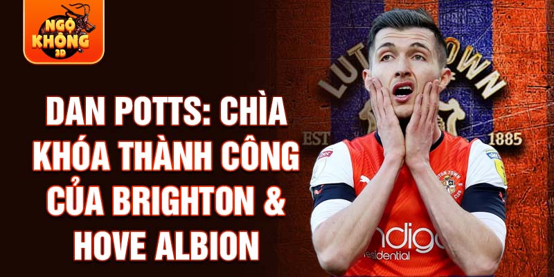 Dan Potts: Chìa khóa thành công của Brighton & Hove Albion