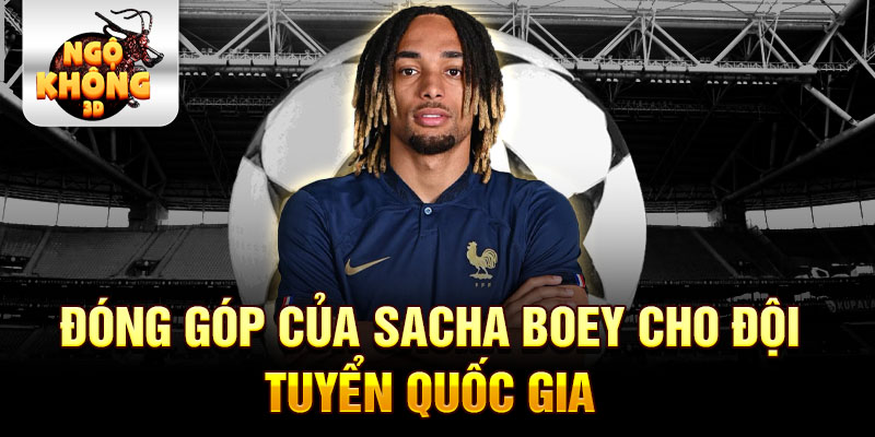 Đóng góp của Sacha Boey cho đội tuyển quốc gia