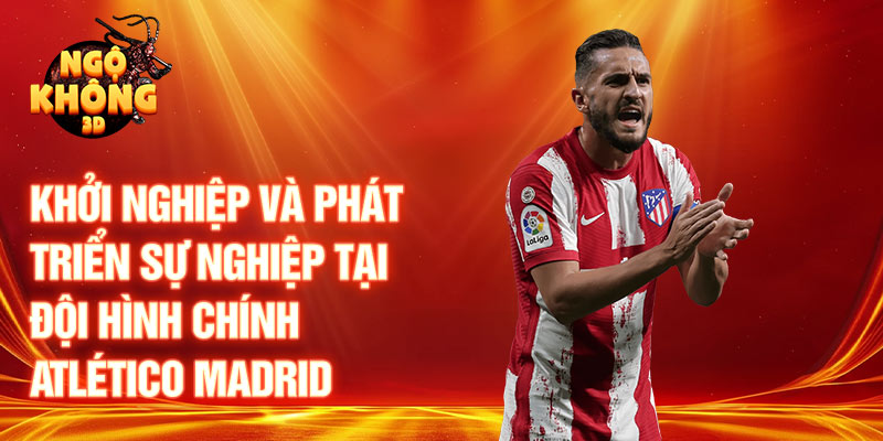 Khởi nghiệp và phát triển sự nghiệp tại đội hình chính Atlético Madrid